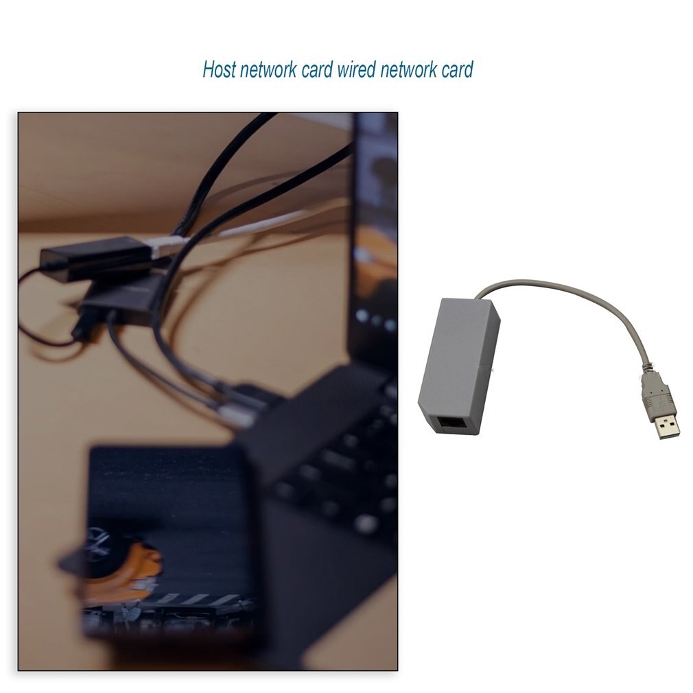 Usb Lan Adapter Ethernet Netwerkkaart Kabel RJ45 Voor Console Voor Nintend Voor Wii U Netwerk Usb Kabel Netwerk kaart