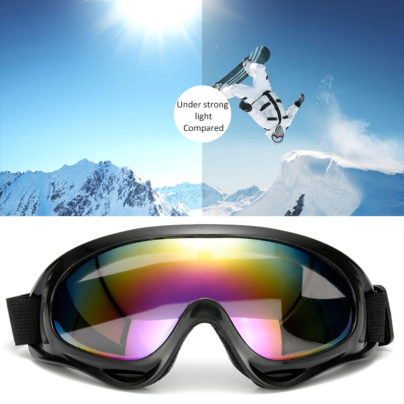 Motorcycle Glasses Anti Glare Motocross Sunglasses Sports Ski Goggles Windproof Dustproof UV Protective Gears Moto Accessories