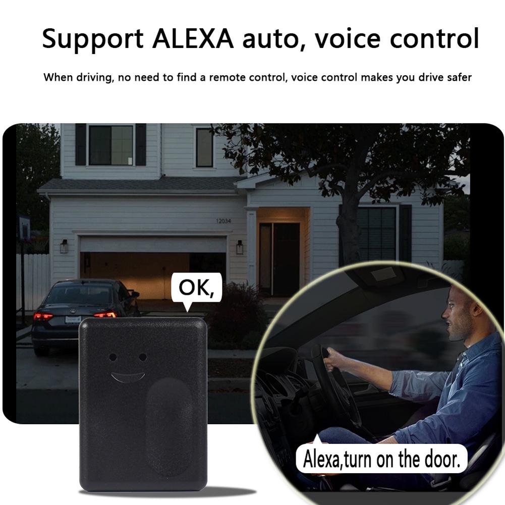 WiFi Wireless Remote Control Garage Door Opener Intelligent APP Remote Control Timing Voice Control Alexa Google