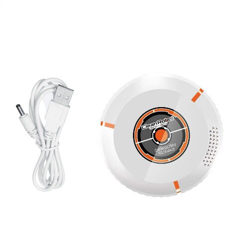 Multifunction Automatic Rechargeable Strong Suction Sweeping Smart Clean Robot Vacuum Cleaner For Home Appliances Smart Sweeper: White