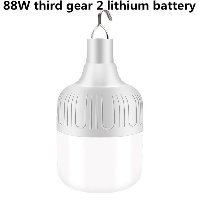 Portable Adjustable Brightness Outdoor Lighting Lamp Power Failure Emergency Waterproof Lamp Night Market Camping Lighting Lamp: 88W