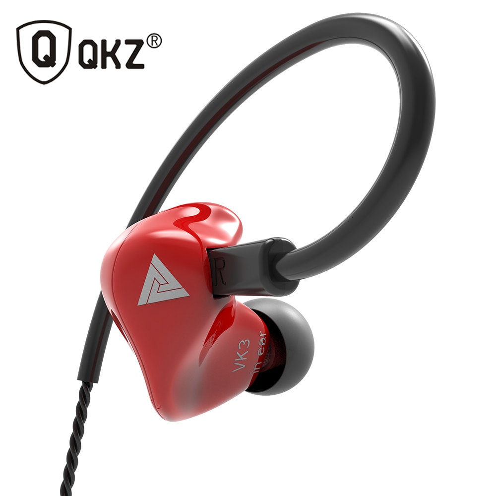 Nes QKZ VK3 Oortelefoon 3.5mm in-ear oortelefoon bass sport fone de ouvido headset stereo oortelefoon voor telefoon xiaomi iphone 7 plus s9