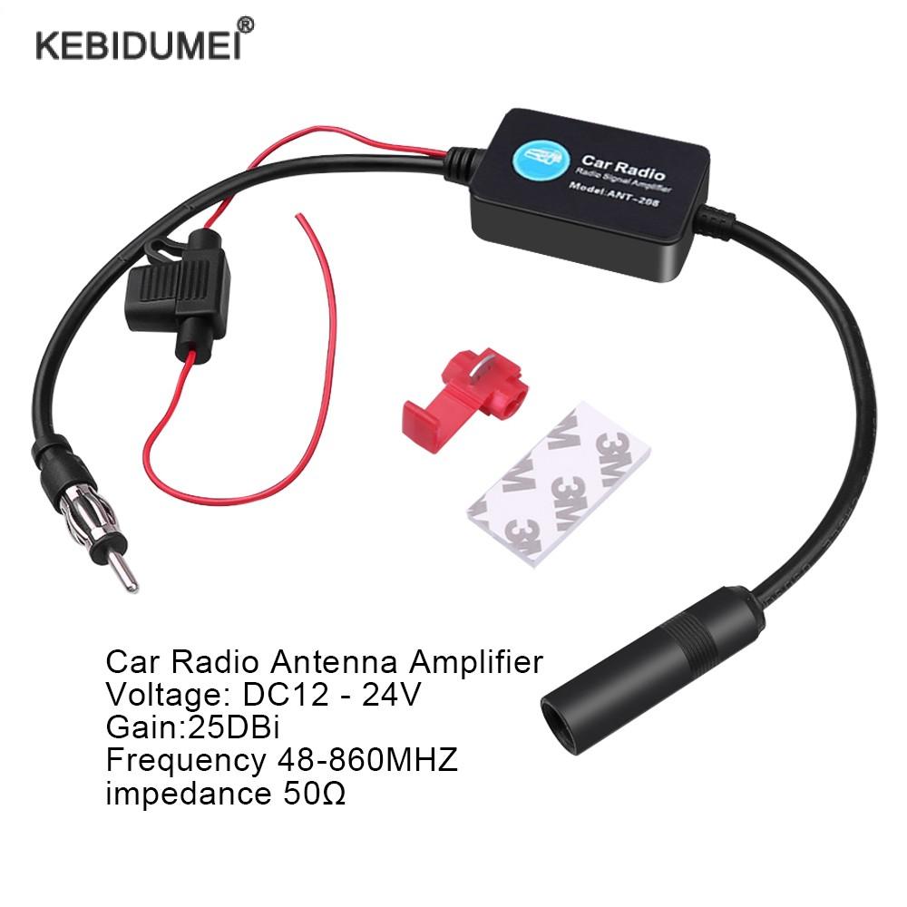 ANT-208 12V Auto Automobil FM/AM Radio Signal Verstärker Antenne Antenne Auto FM Antenne Booster Windschutzscheibe für Auto Boot Verstärker