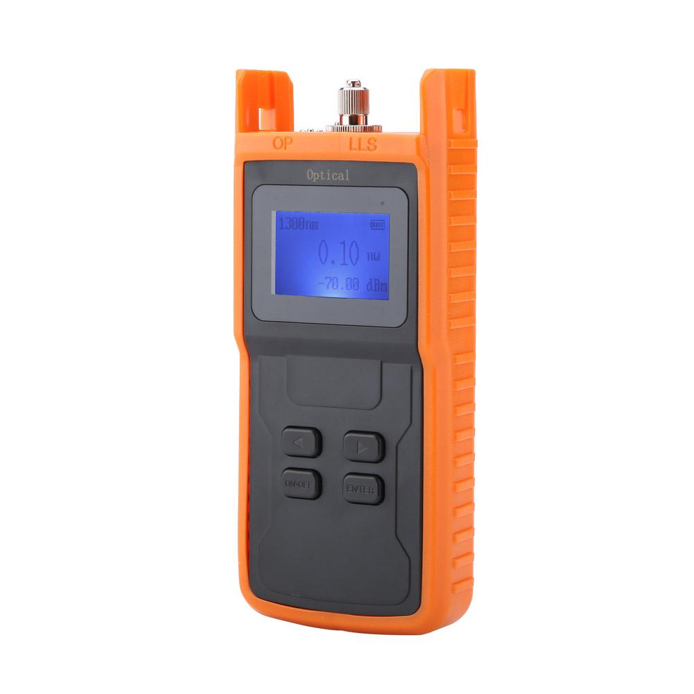 SML-OP6 Digital Handheld Fiber Optical Power Meter -70 to +10dBm with SC/ Adapters Optical Power Meter