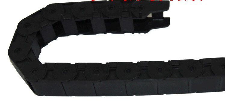 1 st 18*37mm Kabel slepen keten wire carrier 18*37mm met end connector cnc router