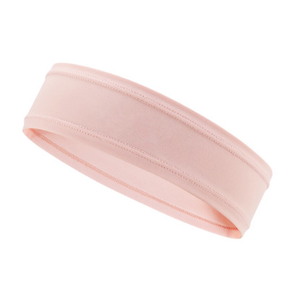 Bon sain Non Slip Sport bandeaux pour femmes hommes bandeau extensible doux séchage rapide léger entraînement bandeau d'exercice: Pink