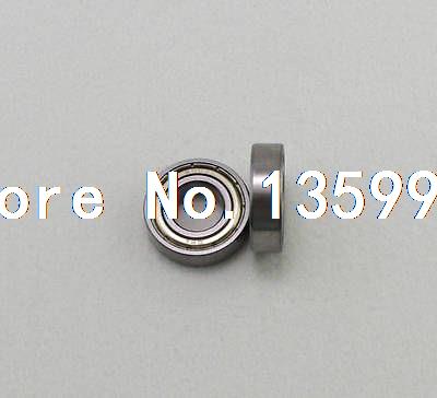 PATIKIL 4 mm x 16 mm x 5 mm Tiefe Kugellager, 10 Stück Stahl für