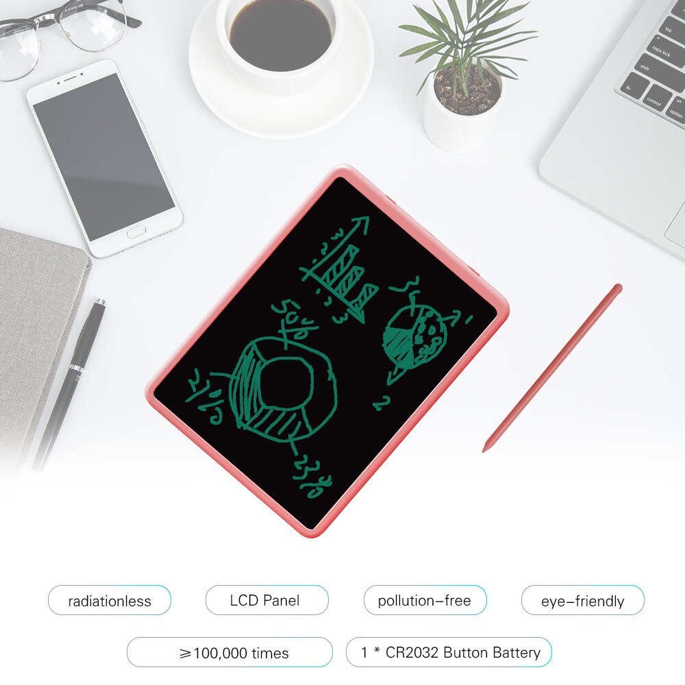 Writing Pad 11in LCD Business Writing Tablet Portable Electronic Drawing Board Erasable Tablet Digital Handwriting Notepad