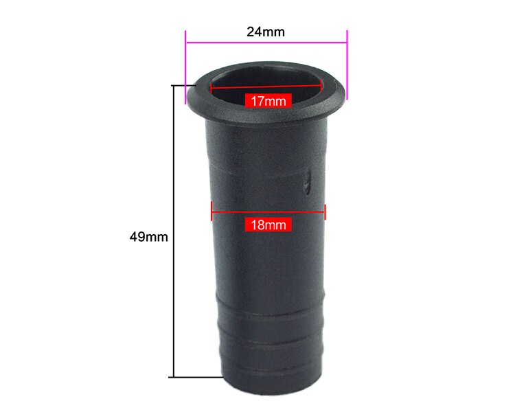 GHXAMP 2 inch 4 inch 6.5 inch Speaker Inverted Tube Port Auxiliary BASS Subwoofer ABS Loudspeaker Guide Tube 2PCS: For 2inch