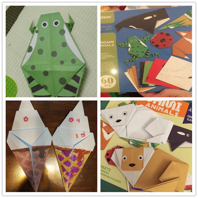 MiDeer Speelgoed voor Kinderen Kinderen Creatieve Handgemaakte Origami Hand-made DIY Set Kleuterschool Handgemaakte Origami Speelgoed voor Kinderen> 3Y