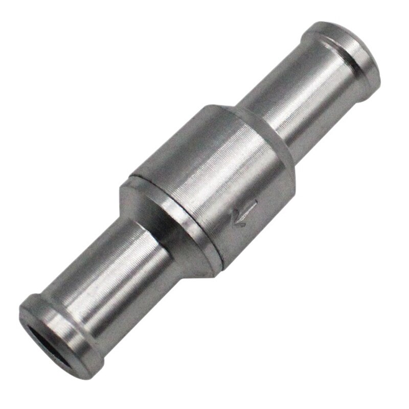 Válvula de retención de freno, servofreno sin retorno en línea, válvula de una vía, manguera de vacío de aluminio: 12