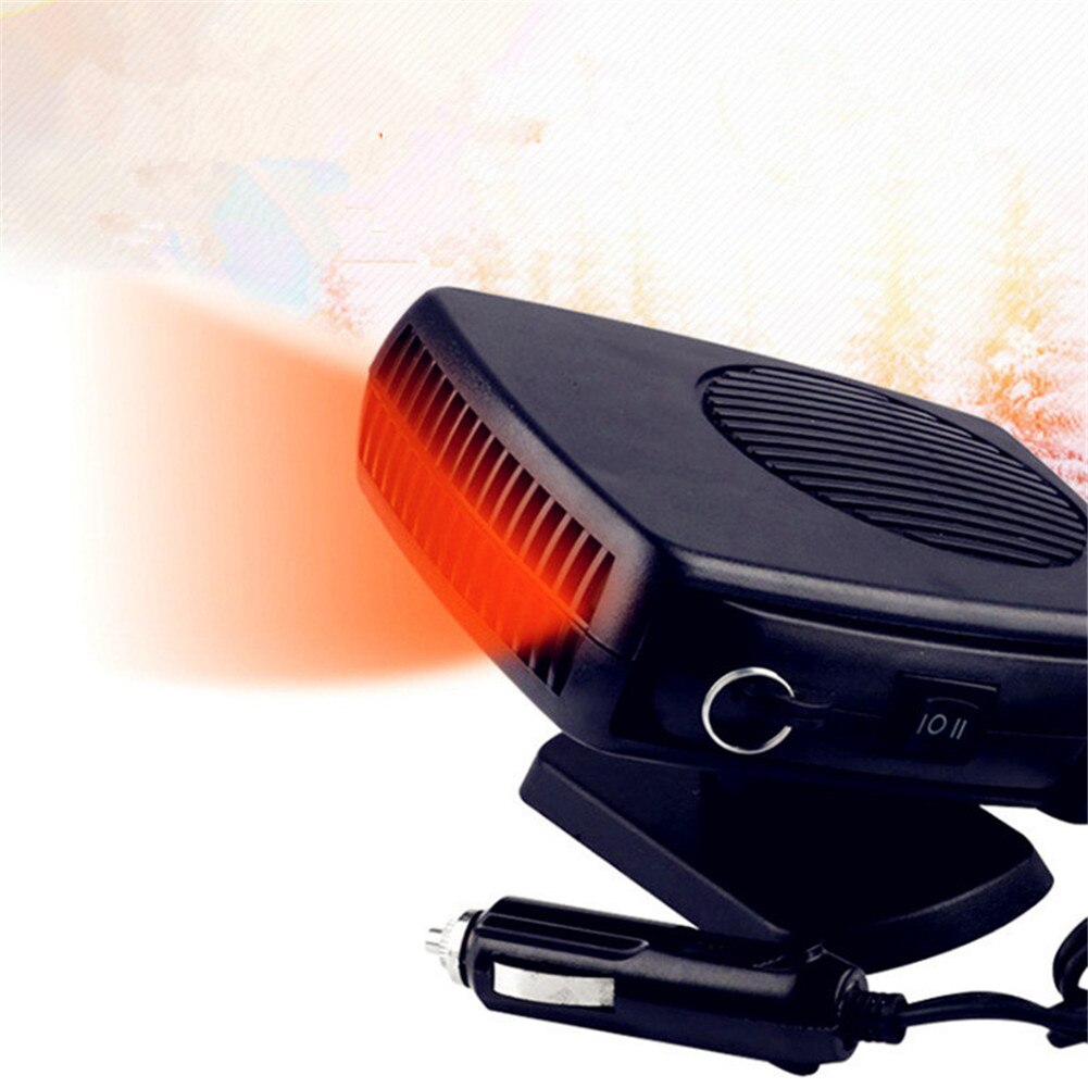 Podgrzewacz samochodowy grzejnik elektryczny wentylator ogrzewający i chłodzący 12V/24V DC samochód automatyczny przenośny odmrażacz przedniej szyby Demister automatyczny grzejnik elektryczny