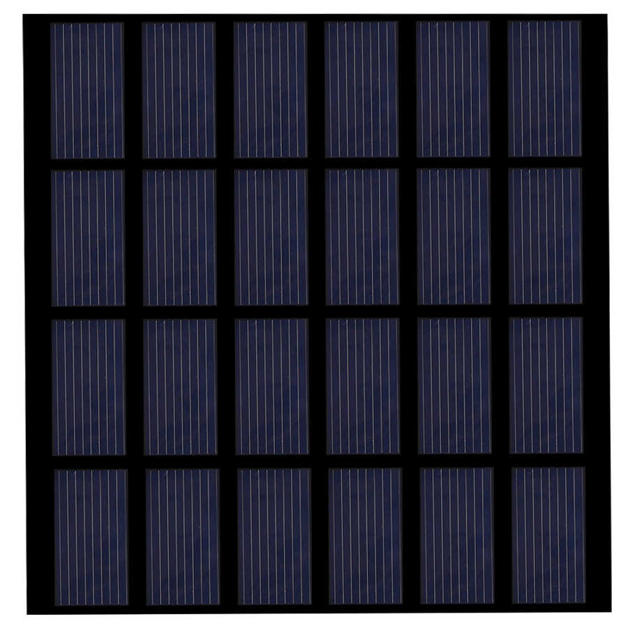 6V Mini Polysilicon Solar Panel PET Laminated Board DIY Battery Charger for Outdoor solar cells
