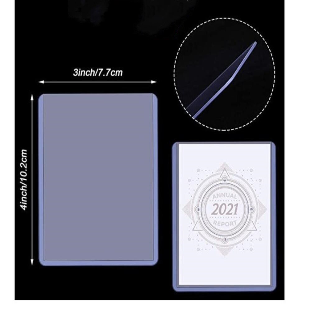 25 Count Houder Toploaders Clear Beschermende Mouwen Voor Collectible Trading Basketbal Sport Card 35PT Stijve Plastic Card Cover