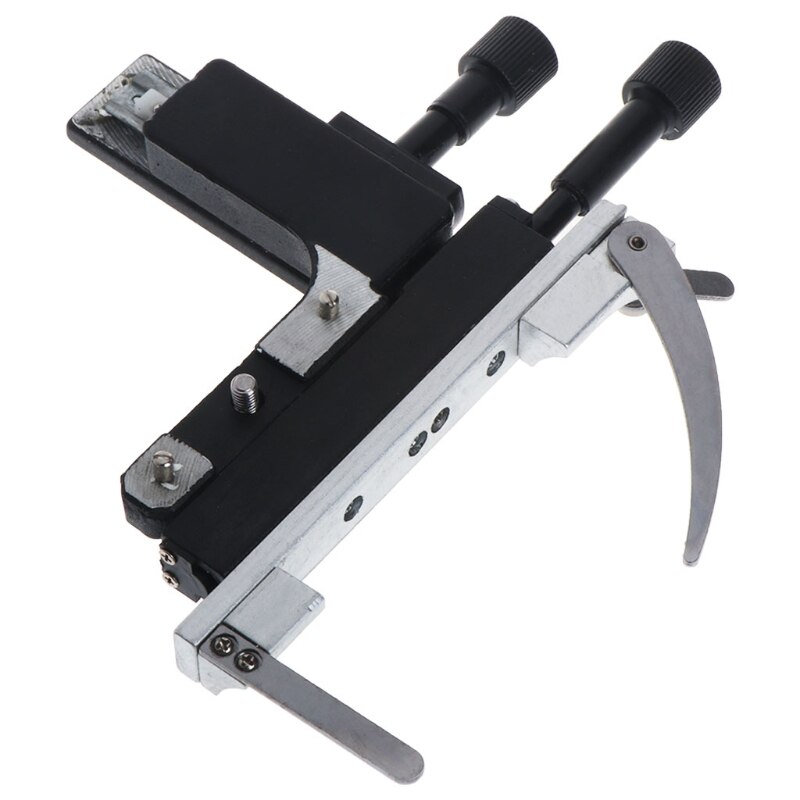 Microscope Attachable Mechanical Stage X-Y Moveable Caliper Vernier with Scale