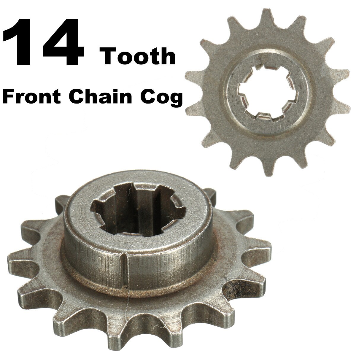 T8F 8mm 11/14/17 Tooth Front Pinion Sprocket Chain Cog Mini Moto Dirt Bike: 14