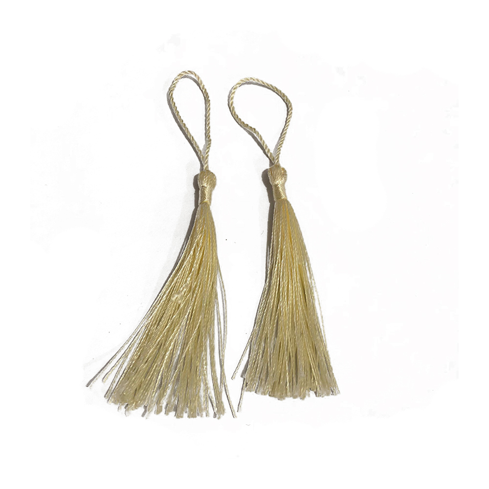 20 unids/lote marcapáginas flecos de borlas para colgantes hechos a mano DIY llavero artesanías accesorios para hacer joyas dijes suministros de Material