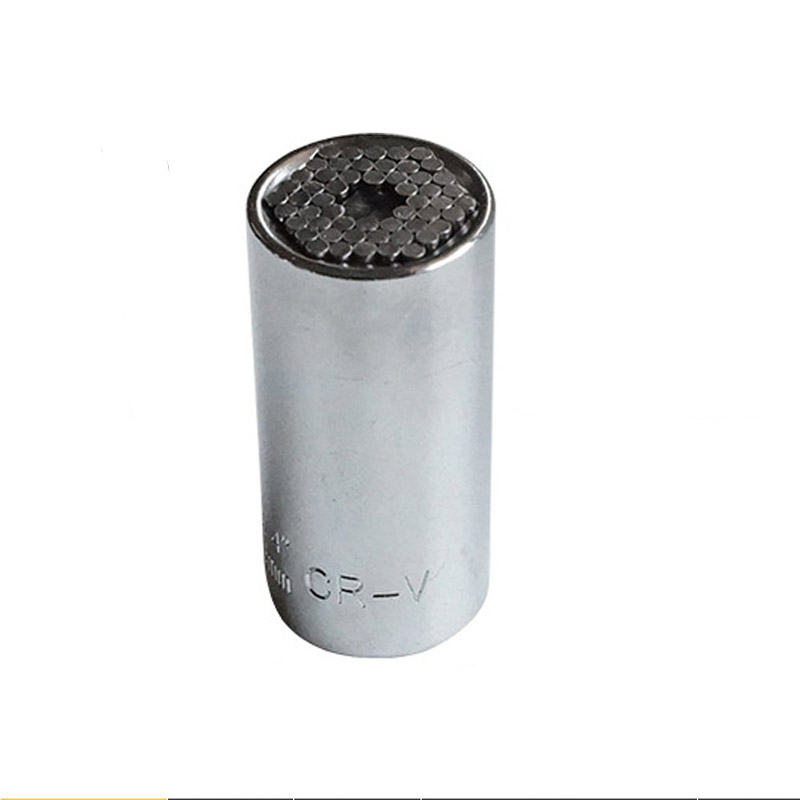 Universal Socket Wrench 7-19mm Socket Head Multifunctional Magic Socket Set Wrench Portable Tools: A