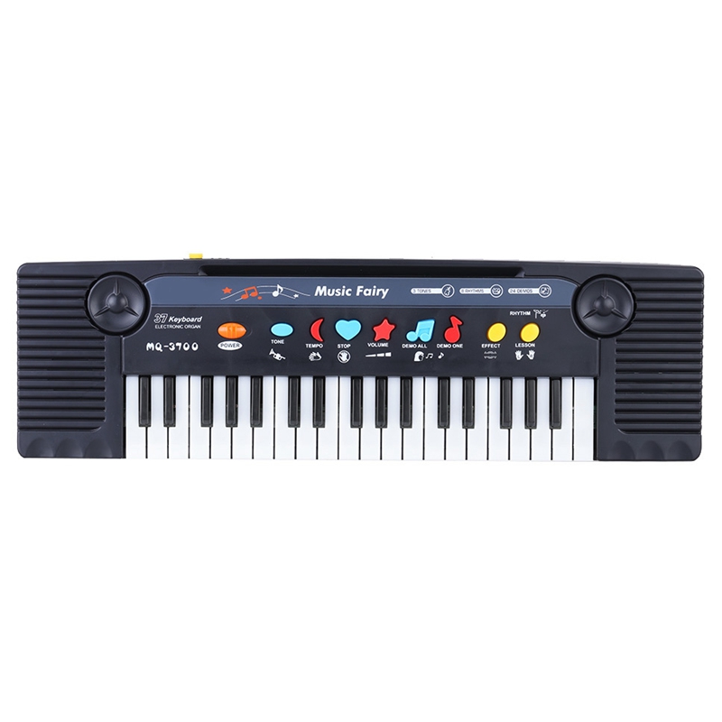 XSXS--37 Toetsen Multifunctionele Mini Elektronische Keyboard Piano Muziek Speelgoed Met Microfoon Educatief Electone Voor Kinderen Ba