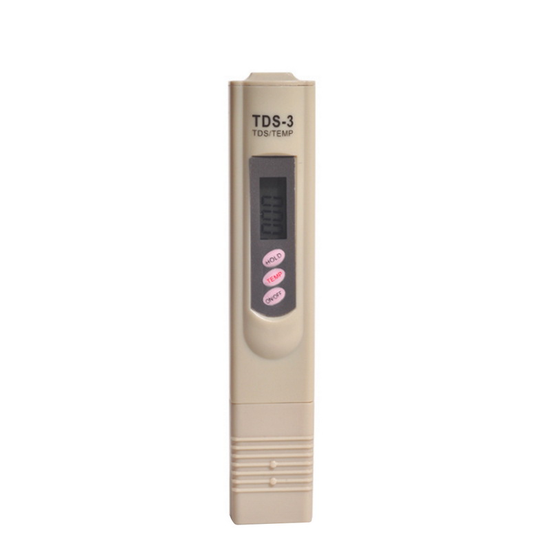 Medidor de PH Digital LCD portátil con probador de precisión del 0,01, Calibrador automático para agua, vino, orina, piscina y Acuario: Beige A
