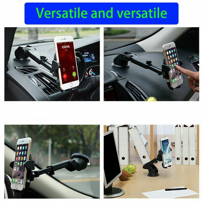 360 ° Mount Holder Voorruit Stand Voor Mobiele Telefoon Gps Iphone Samsung Auto Telefoon Houder Stand Gps houder Voor Auto