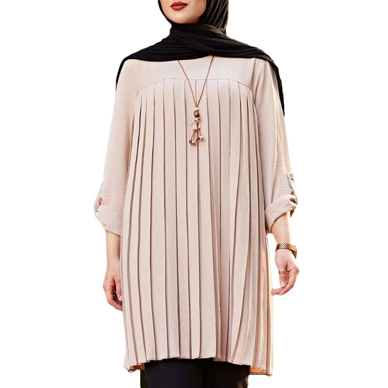 Heren moslim dicht Arabisch casual lange mouwen losse