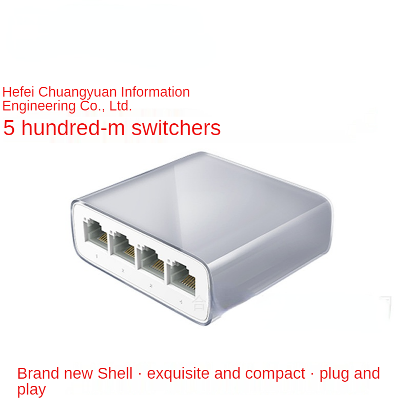 SF1005M Mini 5 Ports RJ45 Desktop Switch 100Mbps SOHO Ethernet Switcher Lan Hub Full Half duplex Exchange Fast Switcher