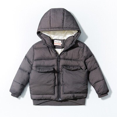 Crianças Casaco Para Baixo Parka Casacos Jaqueta de Inverno Para O Menino Crianças Windbeaker Casacos Com Capuz Menino Adolescente Roupas 2 3 4 5 7 6 8 9 anos