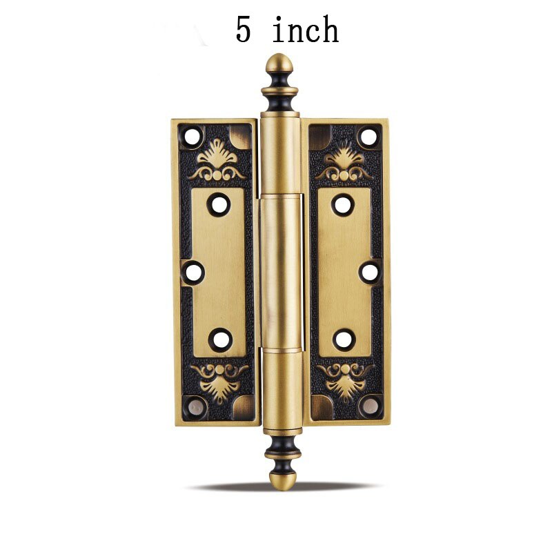 1 pc 1 pair / 4inch hinges Furniture hinges Door hinge solid brass 5 inch Mute Bearing Hinges: D-0343-5