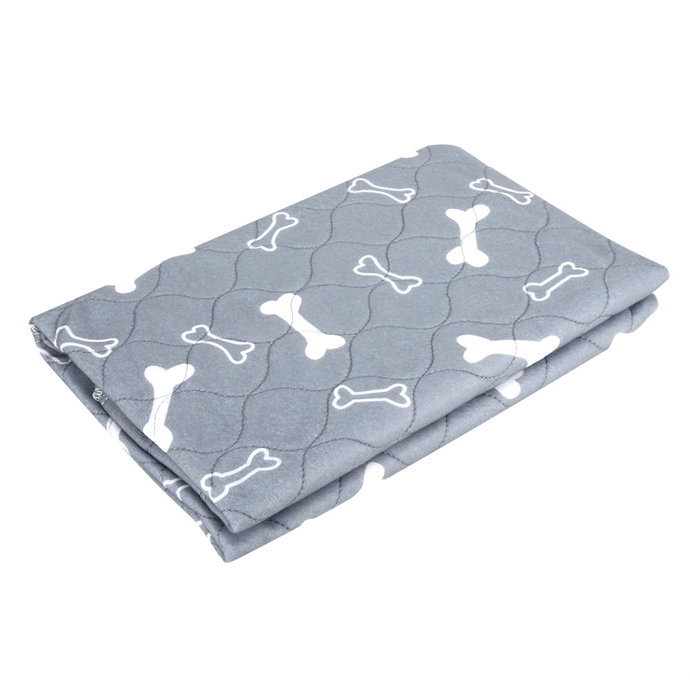 Neue Welpen Hund Katze Pee Bett Pad Teppich Urin Haustier Trainging Matte Schutz Abdeckung Wasser Absorbieren Wasserdichte Pad wiederverwendbar Grau