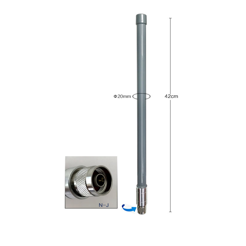 draussen Helium Bergmann Antenne 868 MHz LoRa 915 MHz RAK Hotspot Bergbau Antena Fiberglas RP SMA Männlichen Lorawan hoch gewinnen antenne