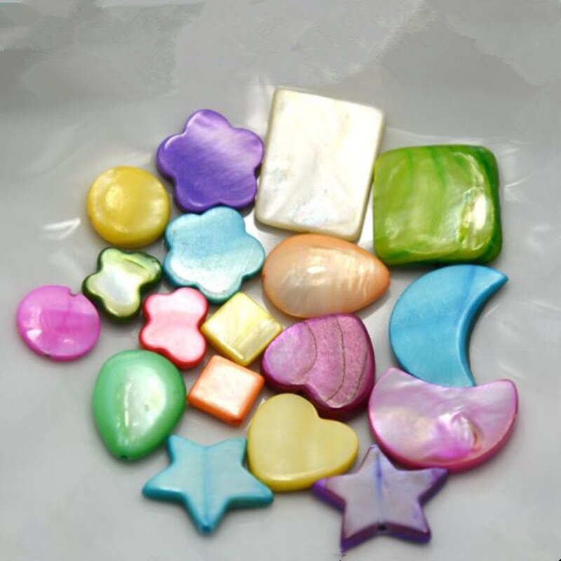 10pcs Shell Irregular Mosaic Tile DIY Wall Craft Art Supplies Scrapbook Mosaic Making Material Handcraft Shell Accessories