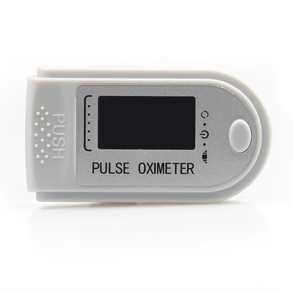 Blood Oxygen Monitor Pulsoxymeter Zuurstofverzadiging Monitor: WHITE