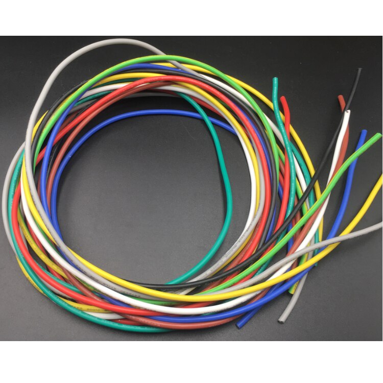 UL1015 16AWG Pvc Geïsoleerde Elektronische Draad Od 3.1Mm Vertind Koper Milieu Gestrand Kabel Diy Koord Lijn Ul Certificering 1M