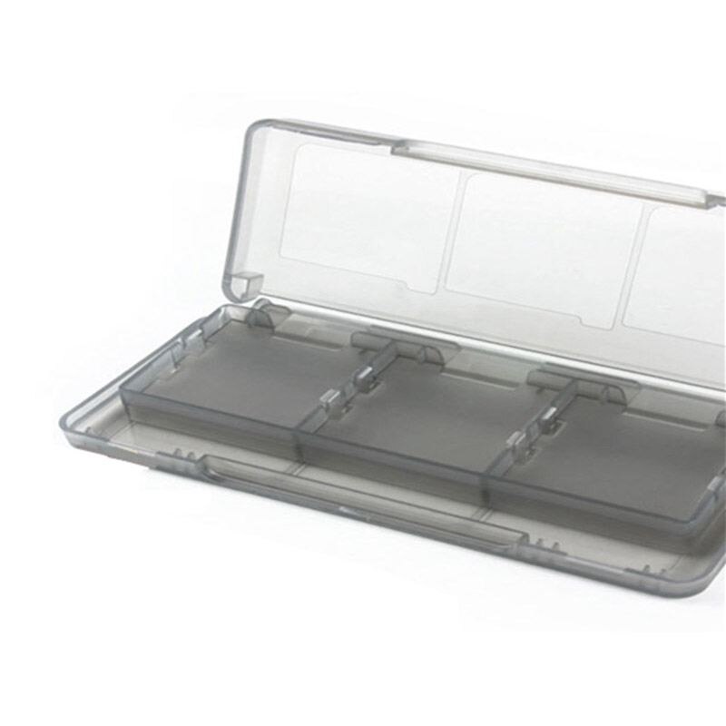 Clear 6 In 1 Game Card Storage Case Cartridge Box Voor Nintendo 3DS Xl Ll Nds Dsi