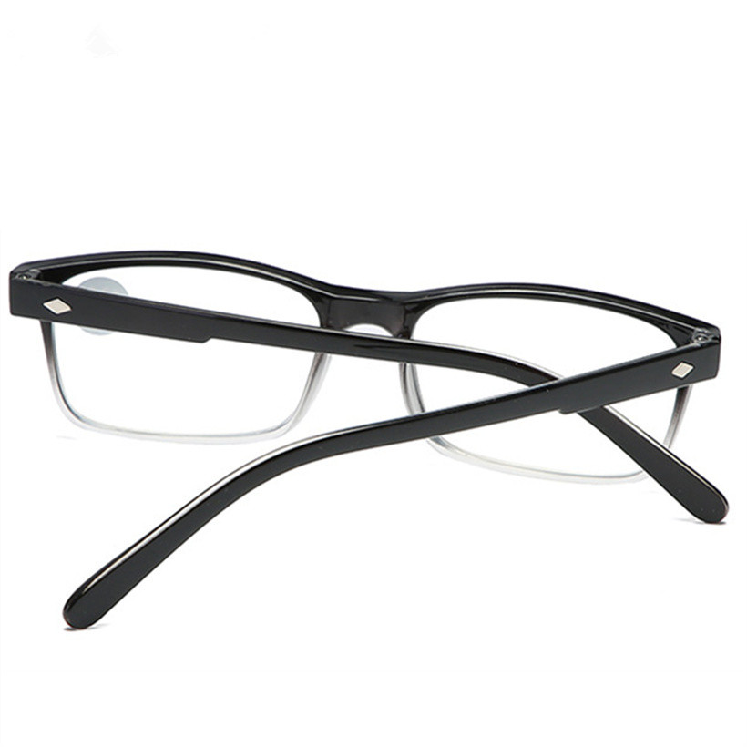 XeroX Anti-blau licht Lesebrille Frauen Männer Rechteck Brillen Anti-müdigkeit rezept Hyperopie Brille + 1,5