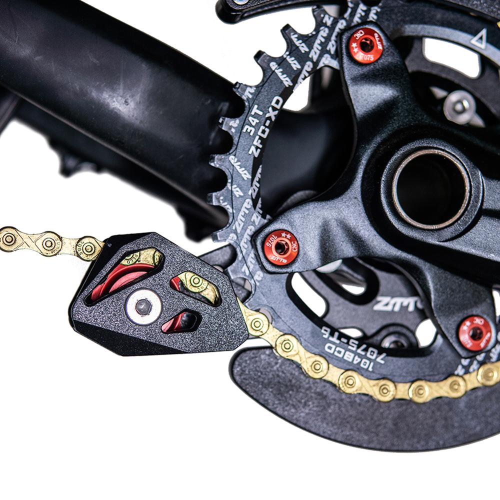 MTB Chain Guide BB Mount Mountain Bike Pulley Chain Guide DH Chainring Protector Bicycle Chain Stabilizer 32-38T