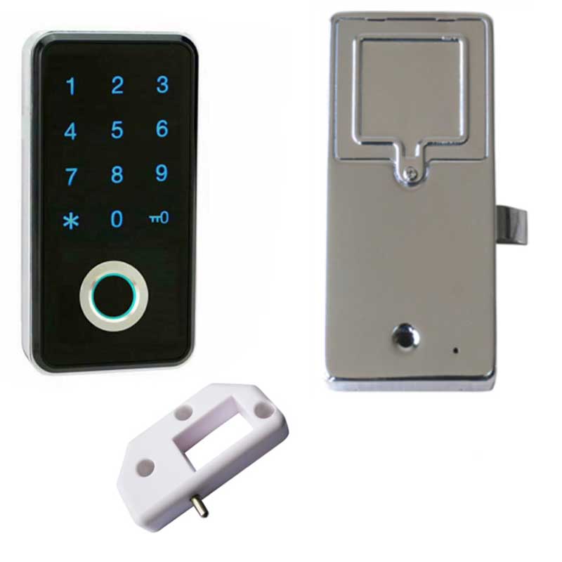 Small Smart Electronic Password Keyless Mini Biometric Fingerprint Cabinet/Door/Wardrobe/Drawer Locker Lock For Home/Office/Gym
