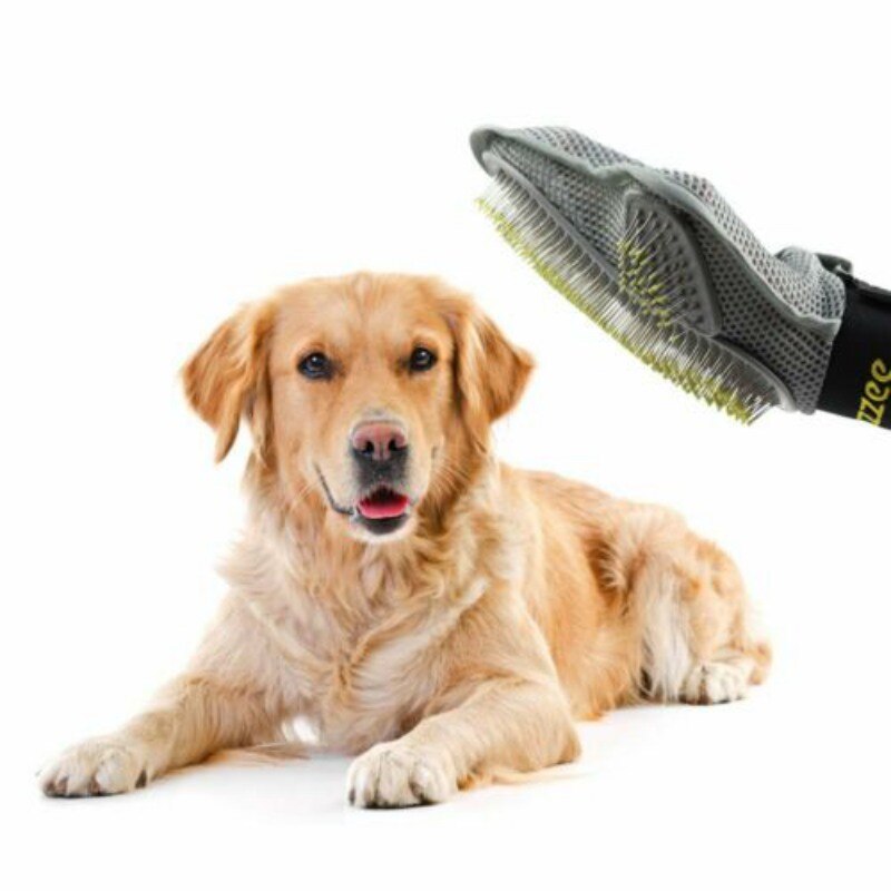 Pet Grooming Handschoen Ontharing Borstel Kat Hond Bont Haar Grooming Handschoen Pet Douche Kammen Bad Accessoires