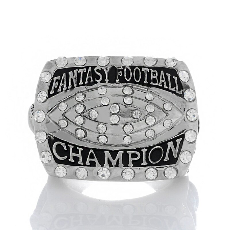 fantasy football championship ring Europe and America popular memorial nostalgic classic ring