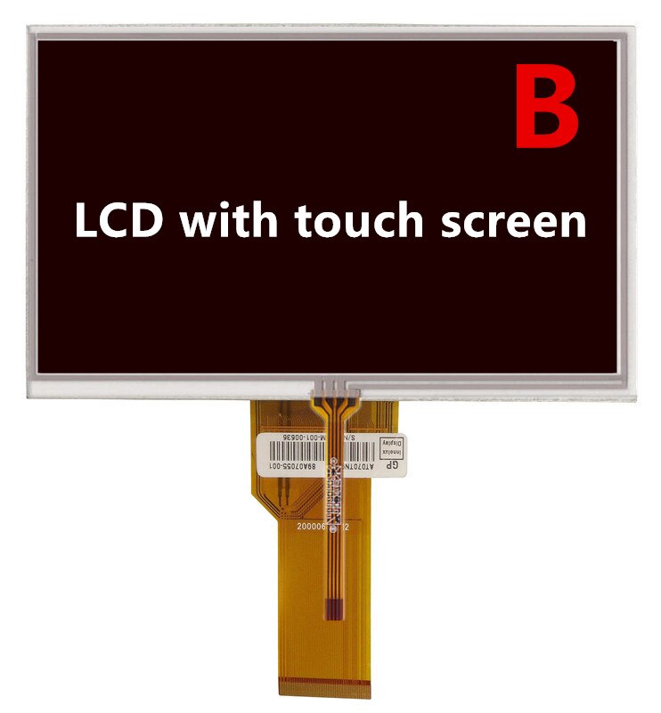 7 Inch LCD Screen Touch Screen Panel AT070TN94 AT070TN93 AT070TN90 92 V.X Car DVD Navigation LCD Replacement Parts: Green