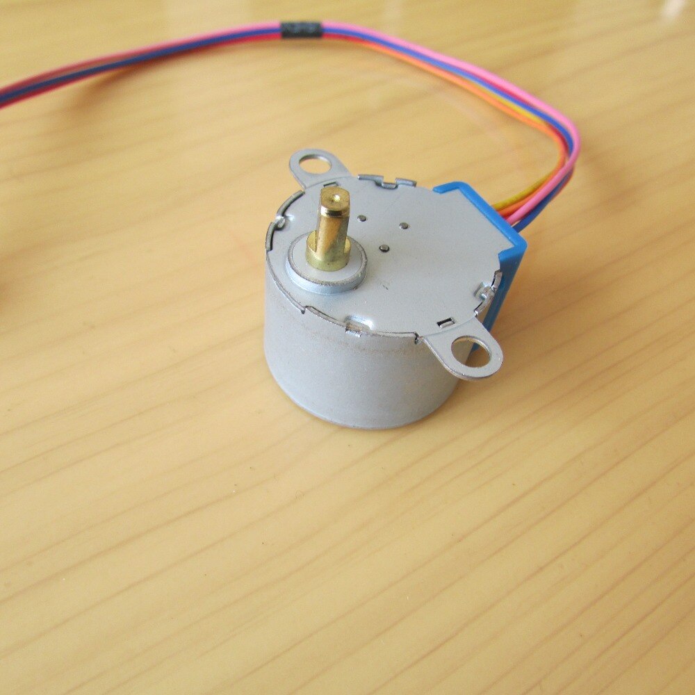 5 unids/lote 28BYJ-48 motor de pasos Motor paso a paso para DC 5V 4 fase Motor reducción plomo 25cm