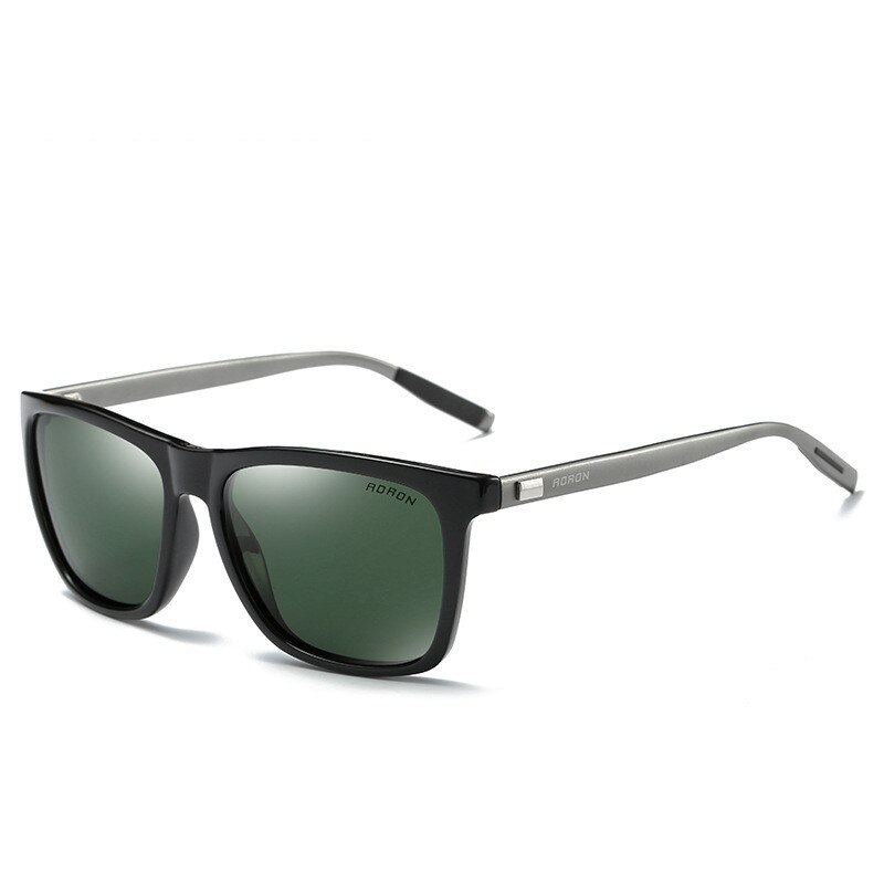 Zhiyi unisex natbriller til kørsel solbriller aluminium drivere nattesyn glasse polariseret fiskeri solbriller: Polariseret grøn