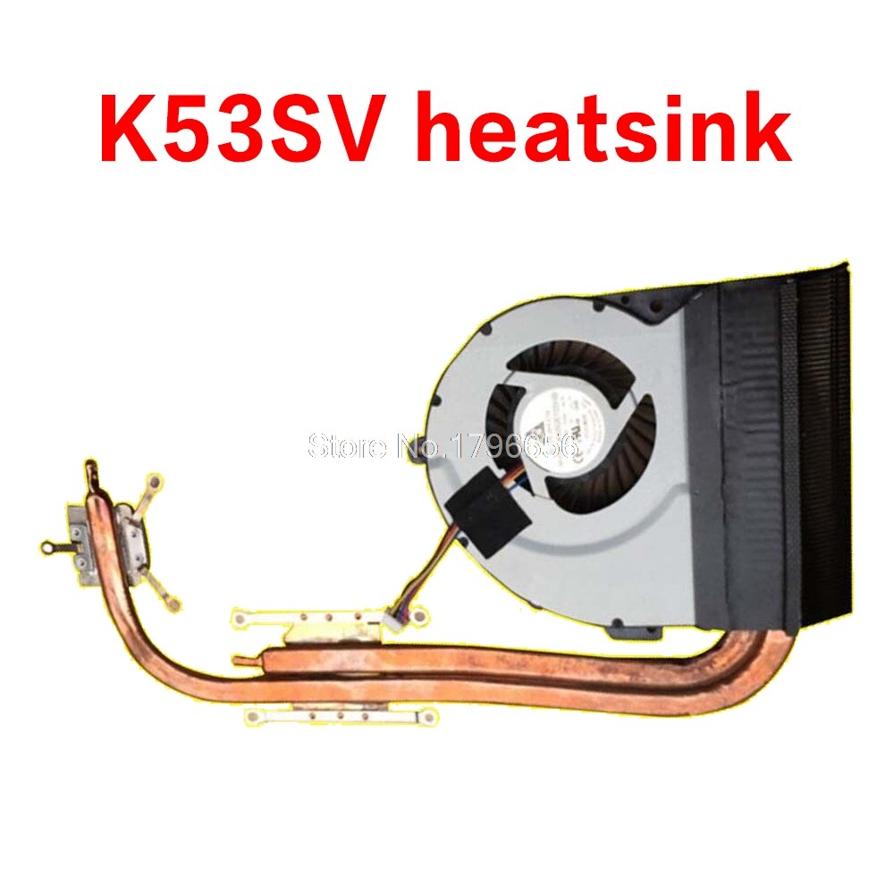 Pour Asus K53 X53 K53S A53S X53S K53SV K53SM K53SJ K53SC K53SD ventilateur de refroidissement de processeur pour ordinateur portable Radiateur Radiateur Refroidisseur