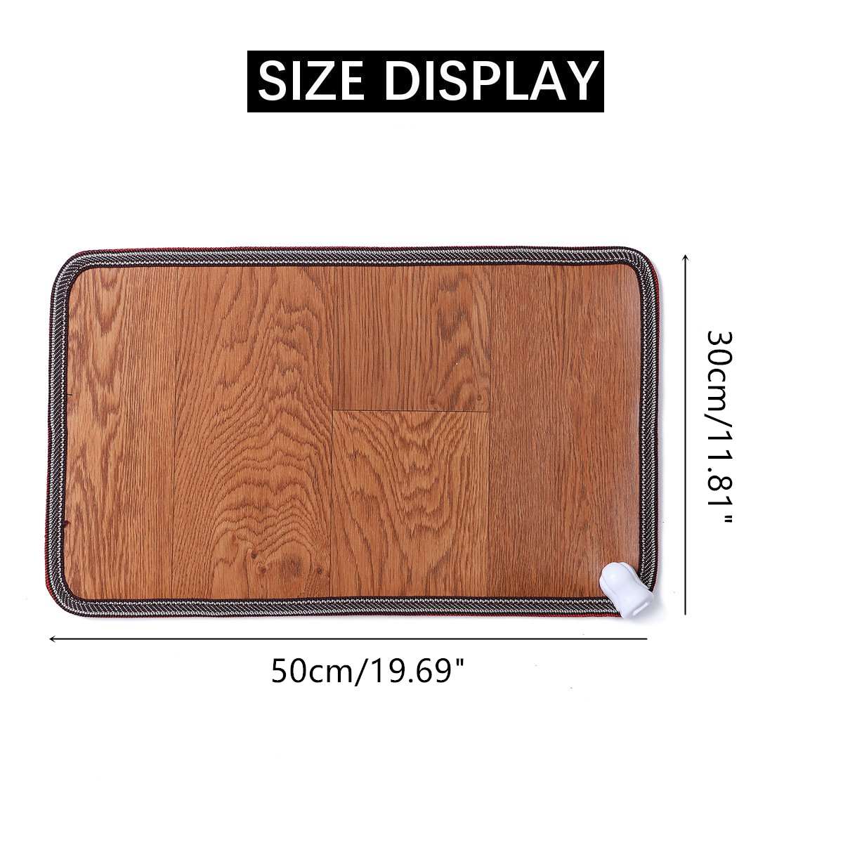 60W skóra ogrzewanie stóp mata 3 wzór cieplej elektryczne podkładki grzewcze stopy ocieplacz na nogi dywan termostat ocieplenie narzędzia gabinet Dom