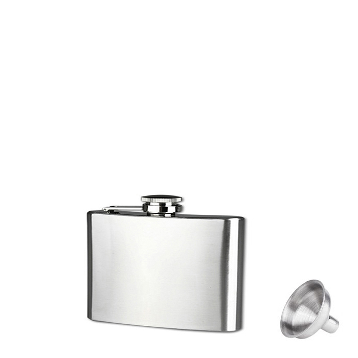 Offre Spéciale fiole digne de confiance en acier inoxydable hanche fiole liqueur Whisky bouchon d'alcool entonnoir Drinkware bouteille commodité # j3s