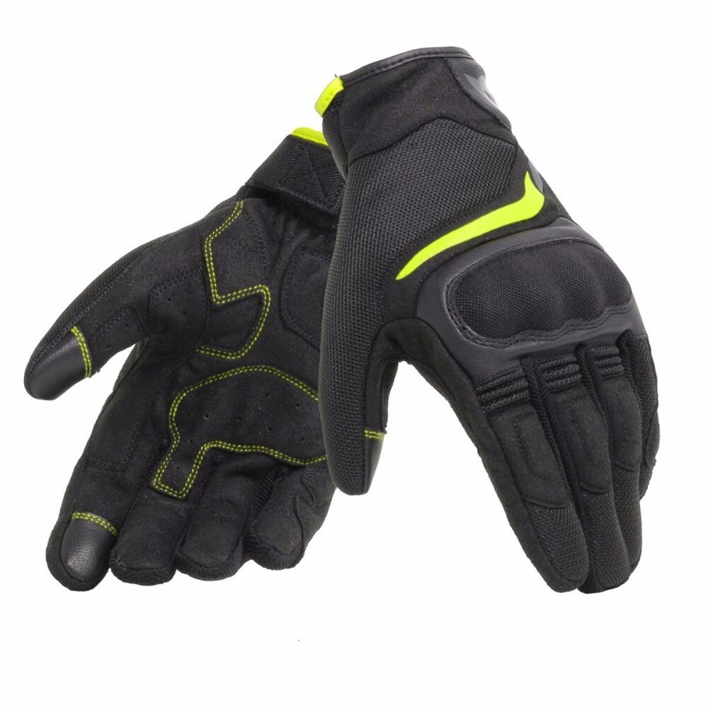Dain Air Master Motorcycle / Bike Riding Summer Touring Commuting Gloves Road Racing Team Gloves: Yellow / M