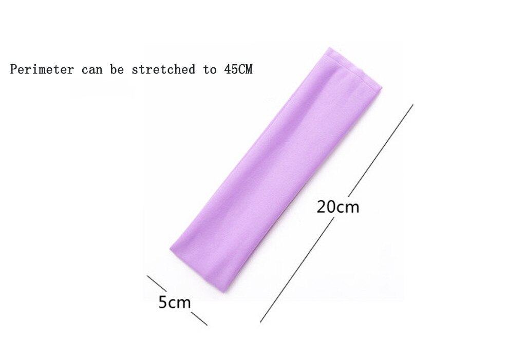 Haar Bands Damen Herren Sport Schweiß Schweißband Stirnband Elastizität Haar Band Stretch Fitness Jogging Band Bandage