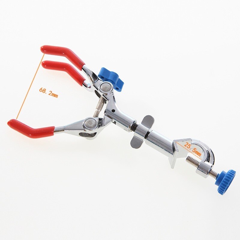 Cross Clamp for Iron Stand, 2 Cm Large, Flask Clamp, Condenser Clamp, Universal Clamp, Butterfly Clamp, Three-jaw Clamp: 5