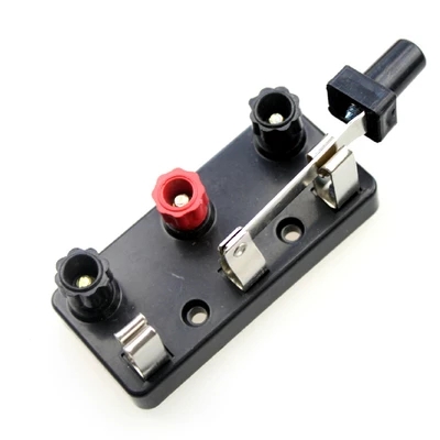 Physics Electrical laboratory equipment Single pole double throw switch two-way 7.5*3.5*1CM
